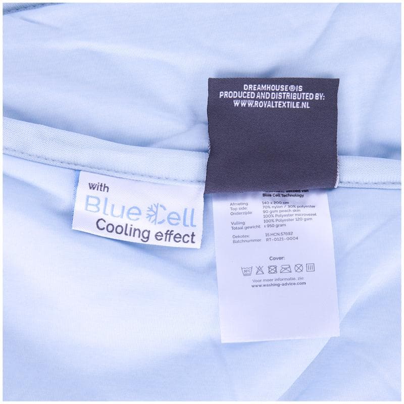 Verkoelend Blue Cell dekbed 140 x 200