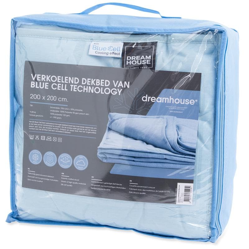 Verkoelend Blue Cell dekbed 200 x 200