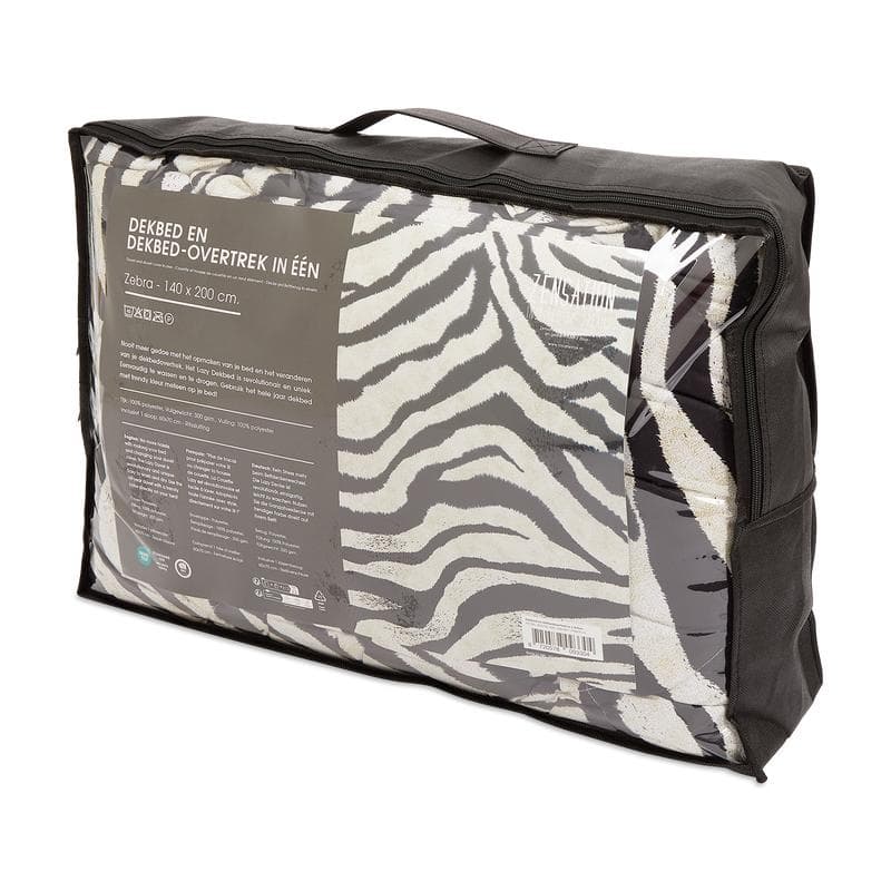 Lazy dekbed en dekbedovertrek in één
