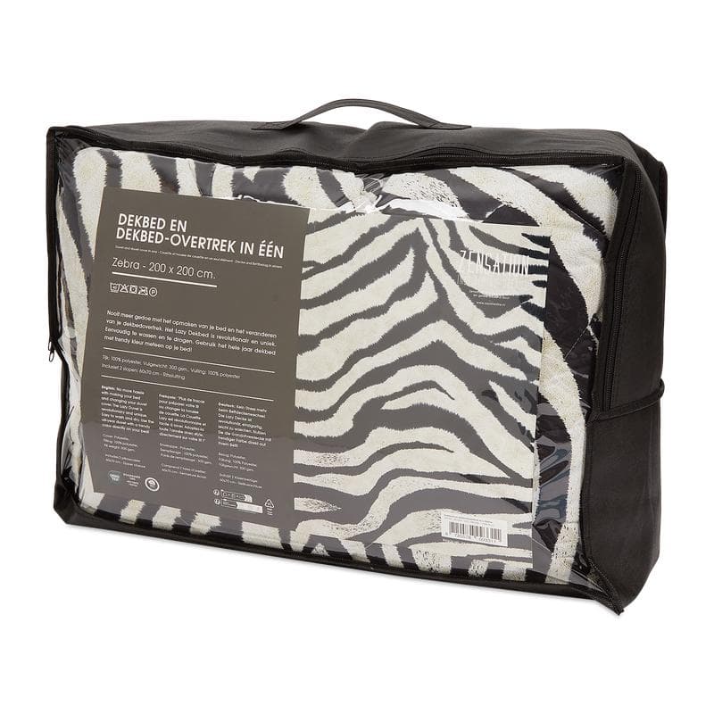 Couette sans housse 200 x 200 cm - zèbre