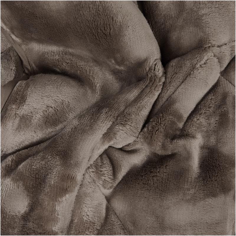 Couette sans housse Pom Pom Fur - taupe