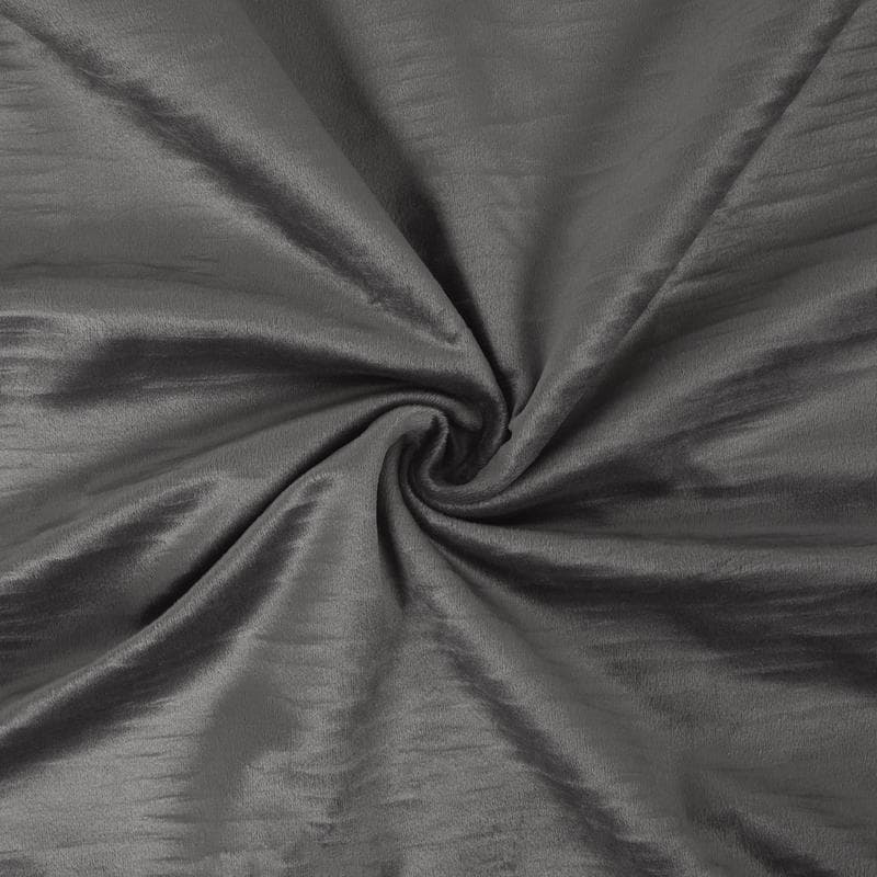 Parure de lit en velours - anthracite