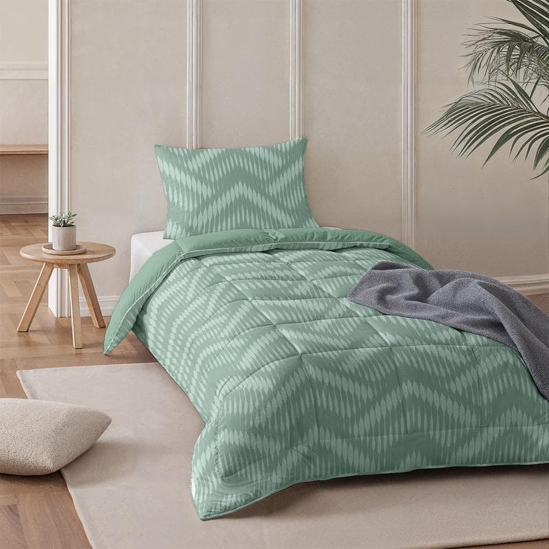 Lazy all-in-one dekbed - groen