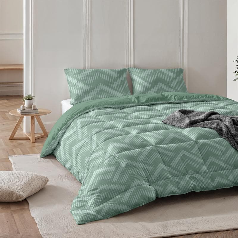 Lazy all-in-one dekbed - groen