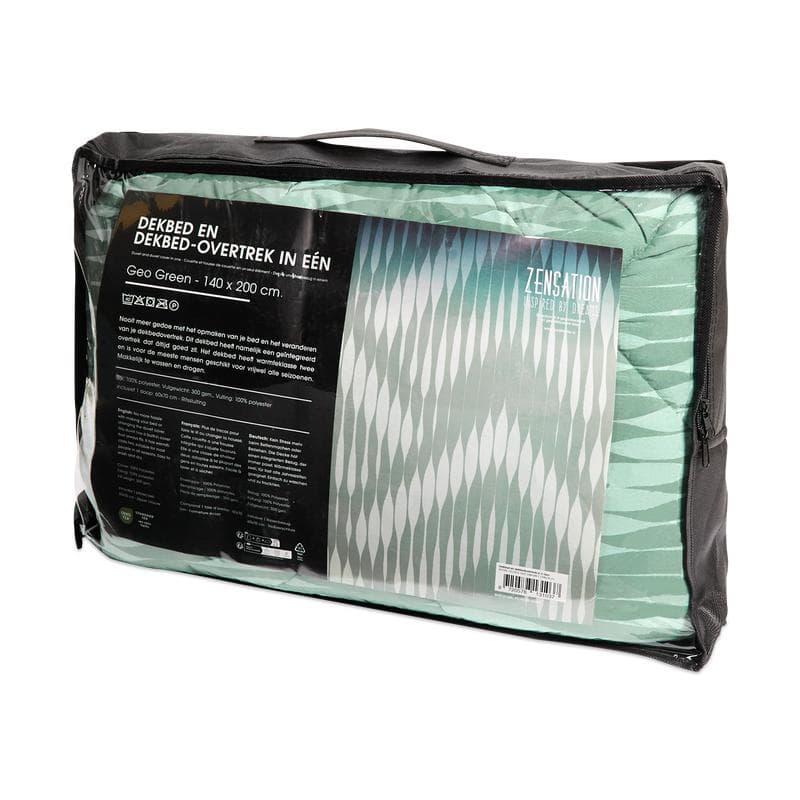 Lazy all-in-one dekbed - groen