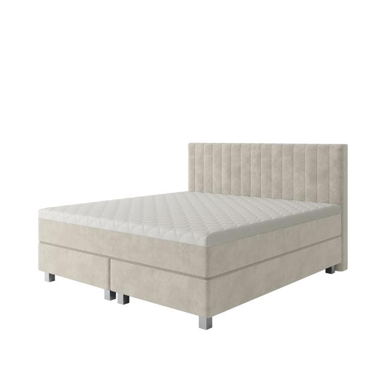 Boxspring Velvet - beige