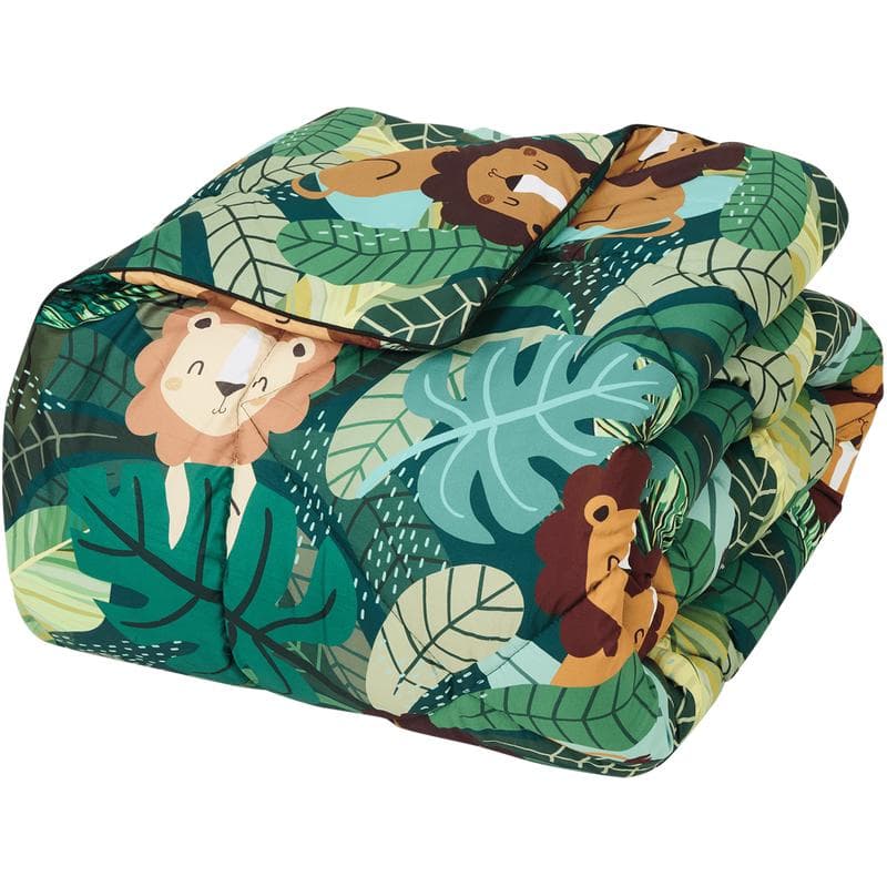 Couette sans housse pour enfants - imprimé jungle