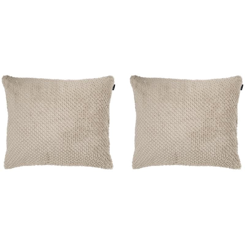 Lazy all-in-one dekbed Teddy fur - taupe