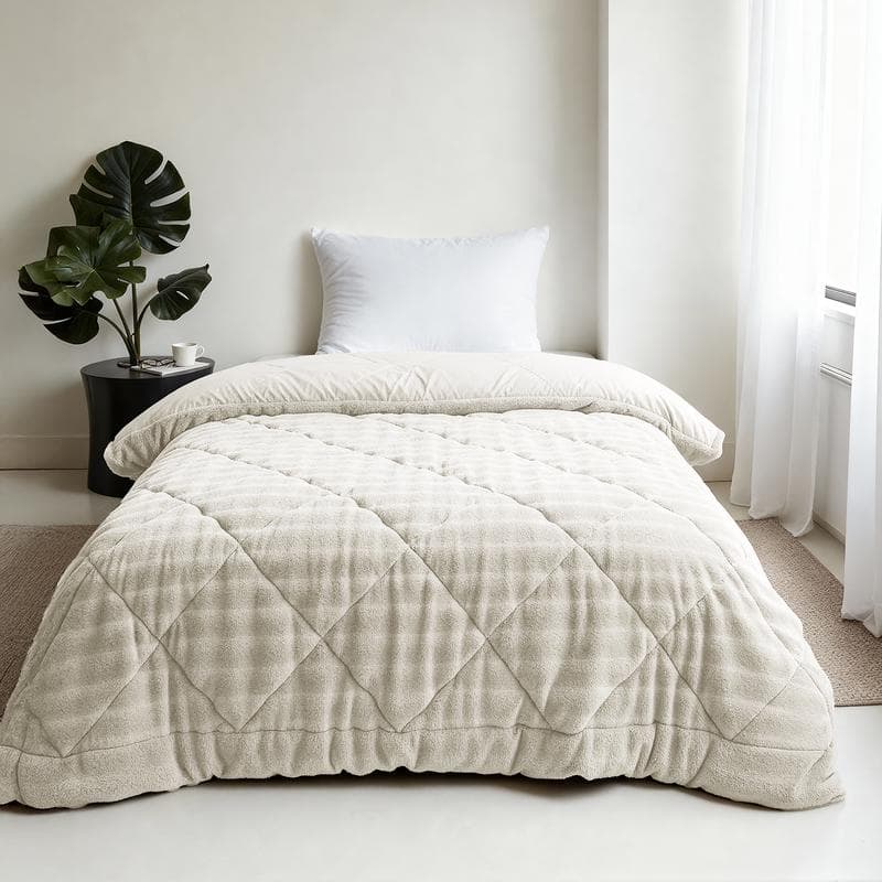 Couette sans housse 1 personne Pom Pom Fur