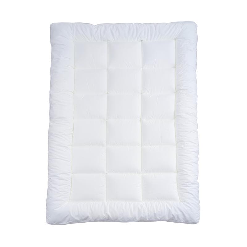 Premium Percale Katoen Topper - Wit