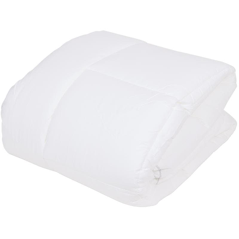 Premium percal katoen topper - wit-1