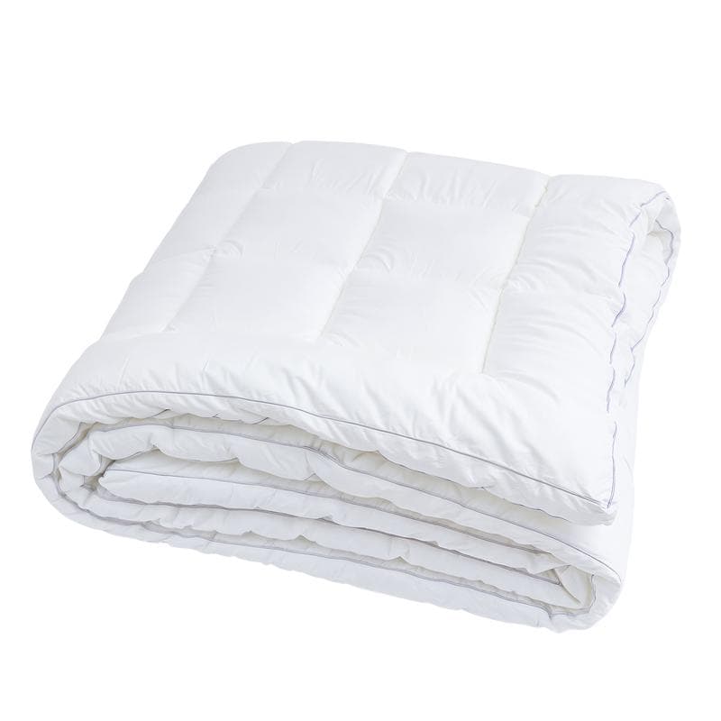 Premium Percale Katoen Topper - Wit