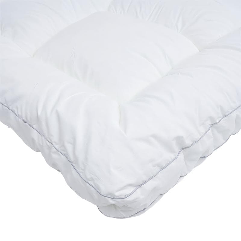 Premium Percale Katoen Topper - Wit
