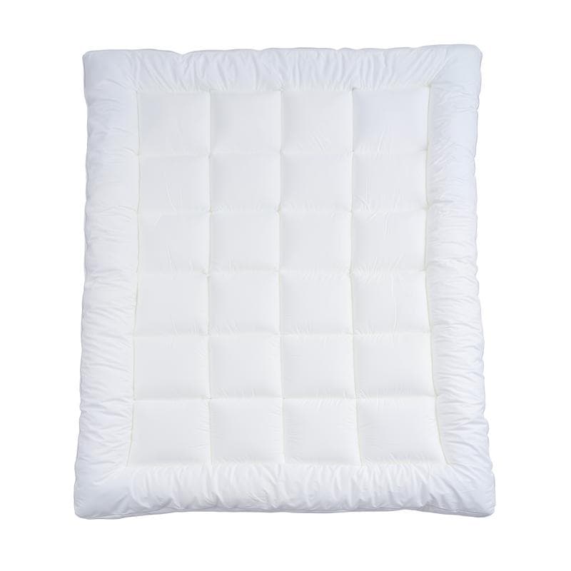 Premium Percale Katoen Topper - Wit