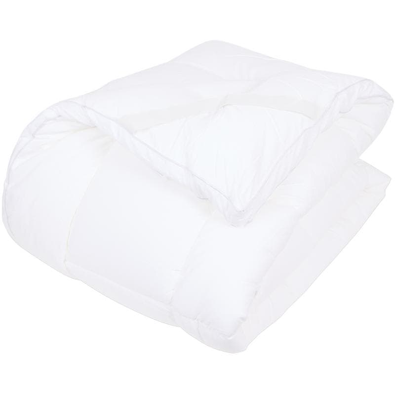 Premium Percale Katoen Topper - wit
