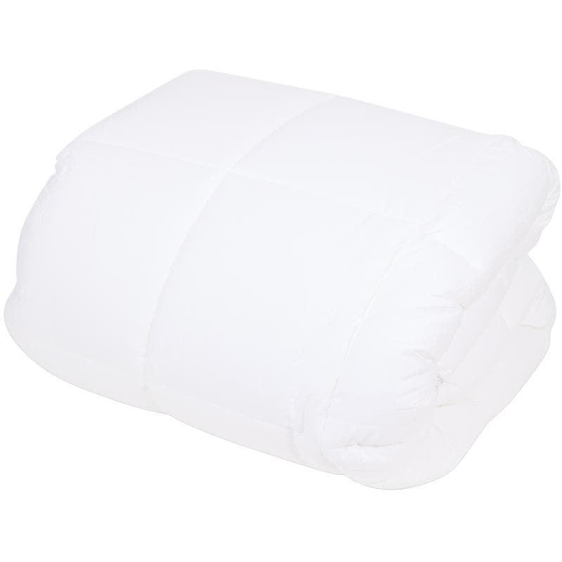 Premium Percale Katoen Topper - wit