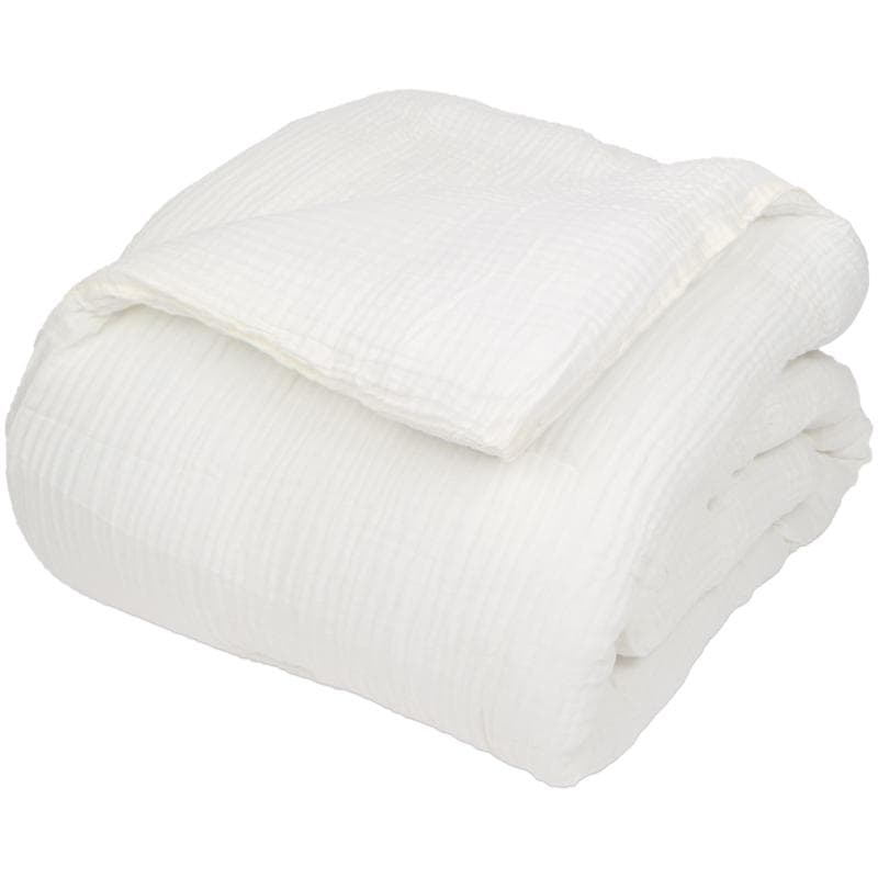 Lazy all-in-one dekbed Mousseline - crème-wit