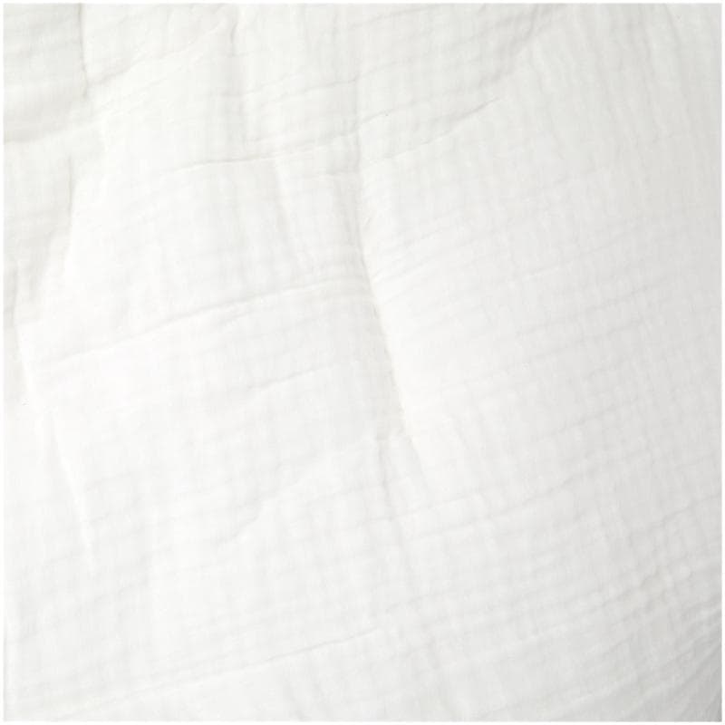 Couette sans housse en double gaze - blanc crème
