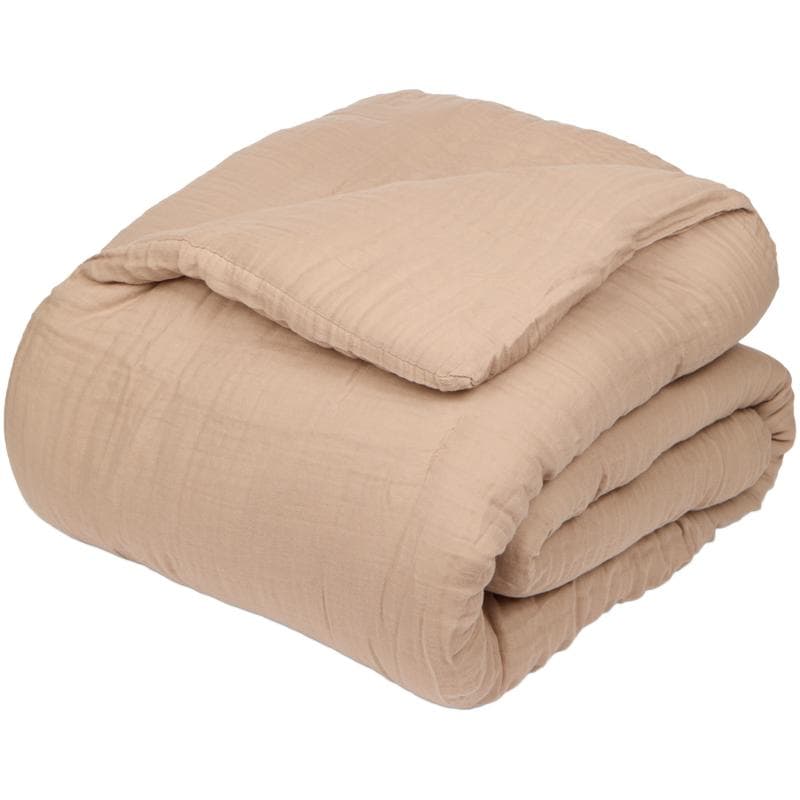 Lazy all-in-one dekbed Mousseline - taupe