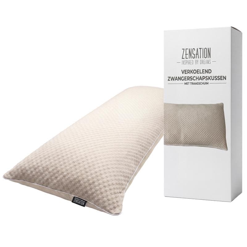 Verkoelend lichaamskussen – taupe