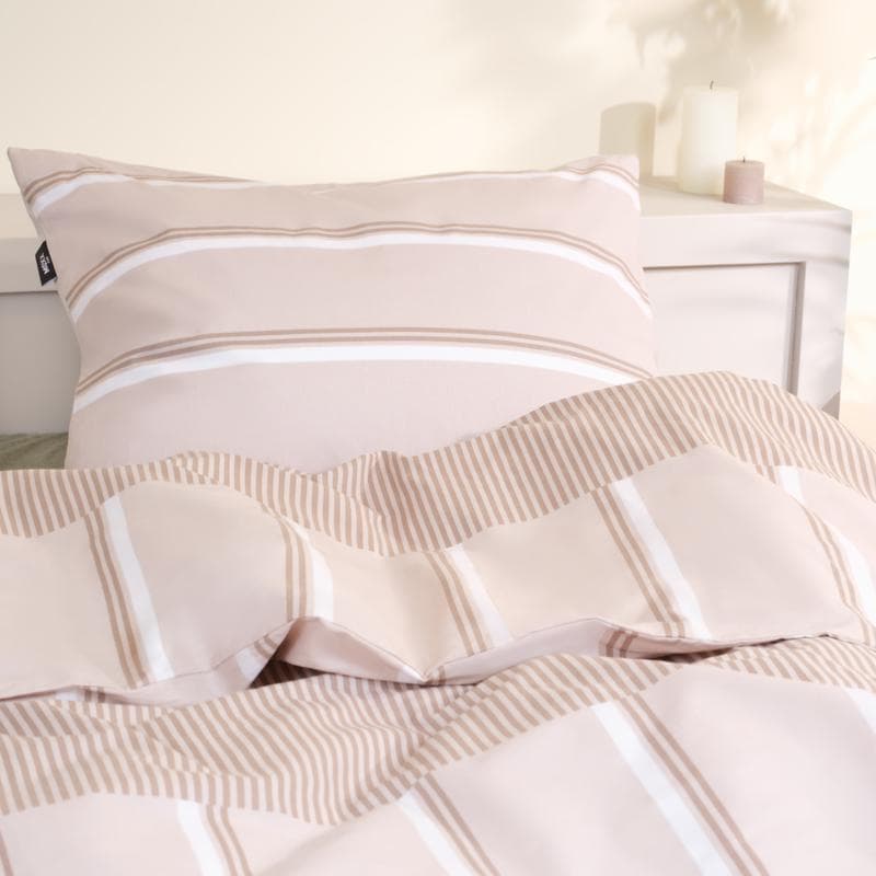 Mexx Home dekbedovertrek - beige