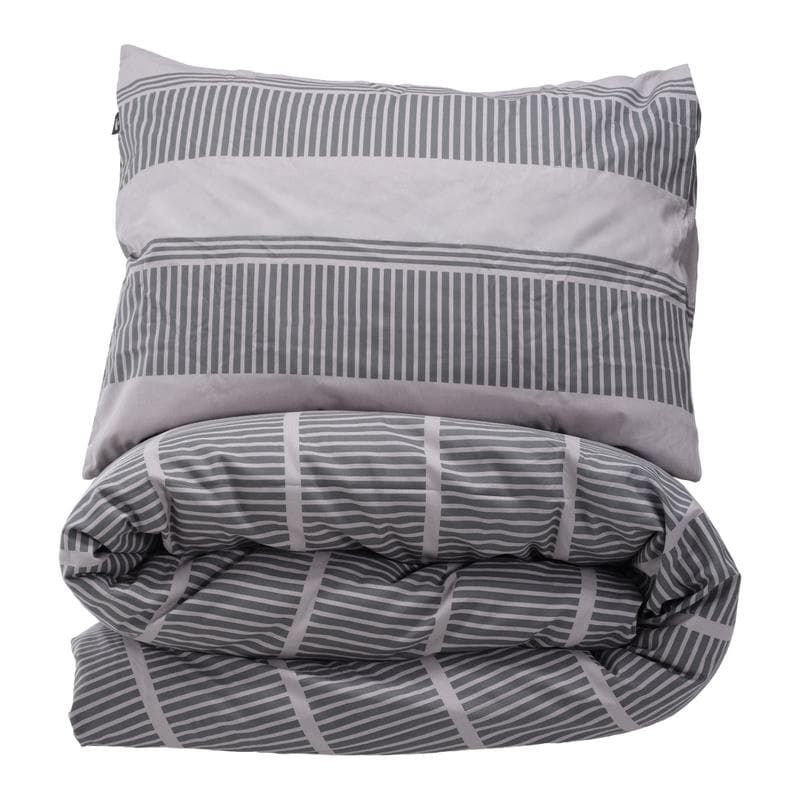 Mexx dekbedovertrek grijs sloop en hoes - 140 x 200