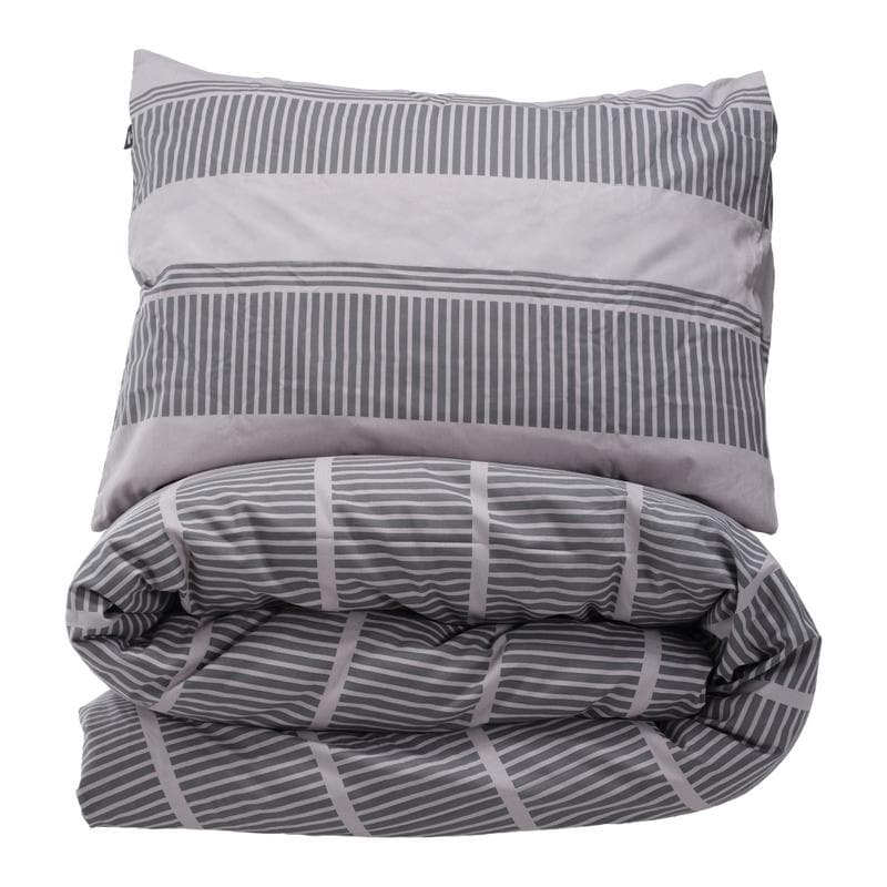 Mexx dekbedovertrek grijs sloop en hoes - 140 x 200