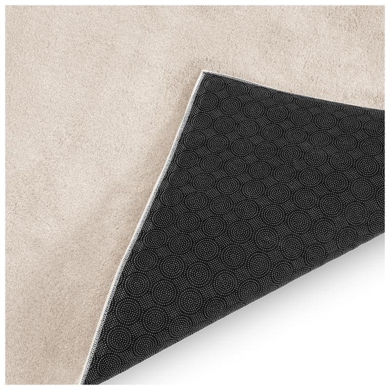 Hoogpolig vloerkleed - Crème