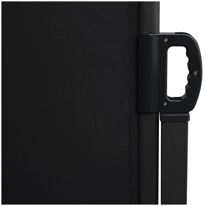 Paravent rétractable - noir