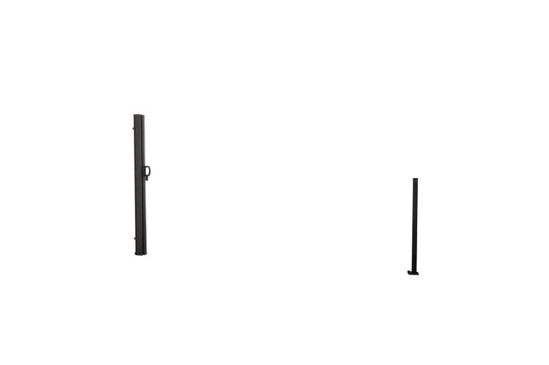 Paravent rétractable - noir