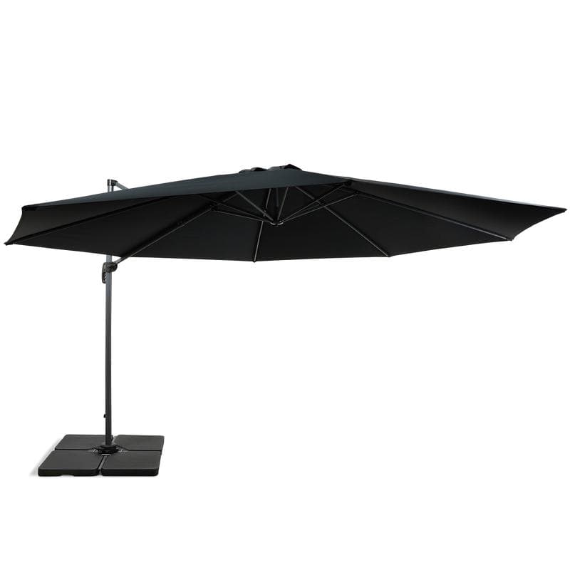 Parasol déporté XL - noir