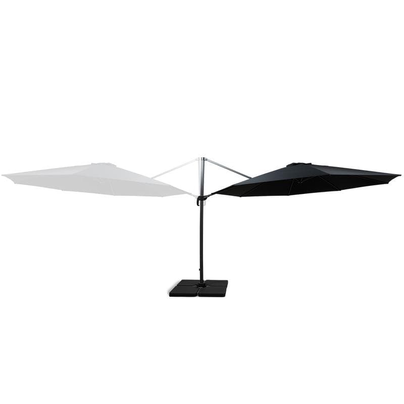 Parasol déporté XL - noir