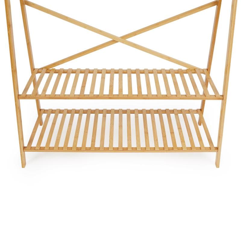 Portant à vêtement en bambou