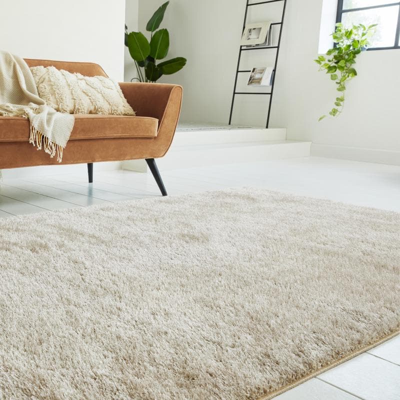 Galaxy vloerkleed beige