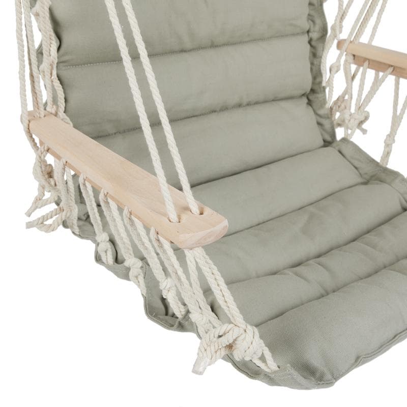 Hangstoel - olijfgroen