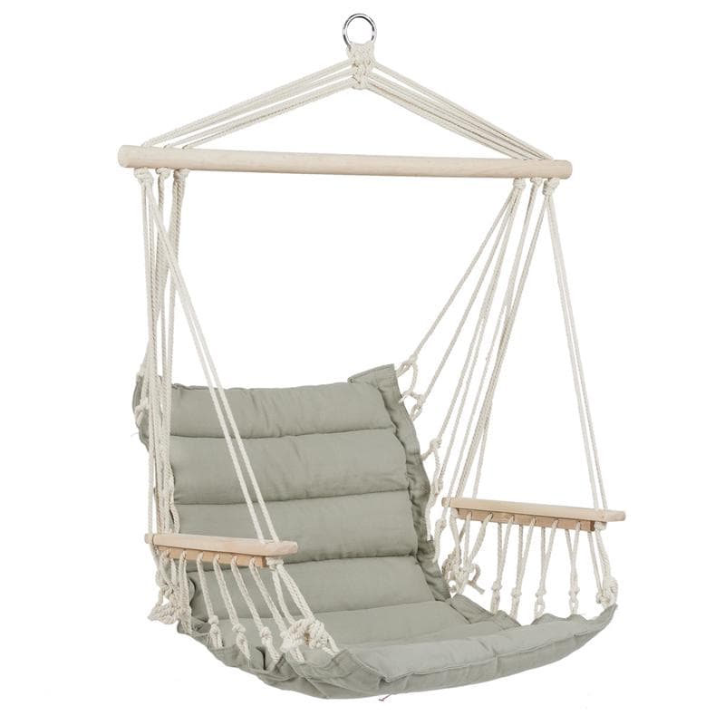 Hangstoel - olijfgroen