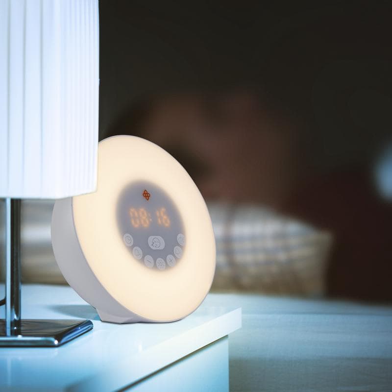 Wake-up light wekker