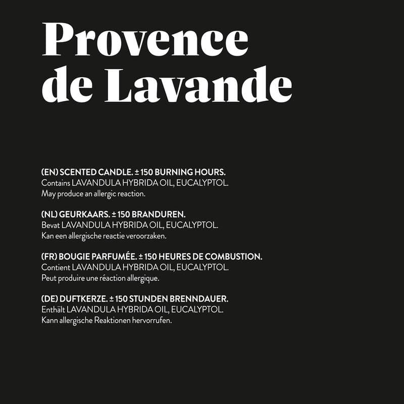Bougie parfumée XL premium - lavande