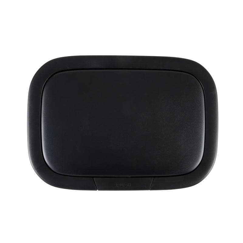 Poubelle avec ouverture à pression - 60 l - inox