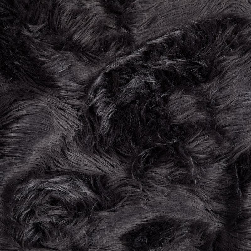 Tapis à poils longs - anthracite