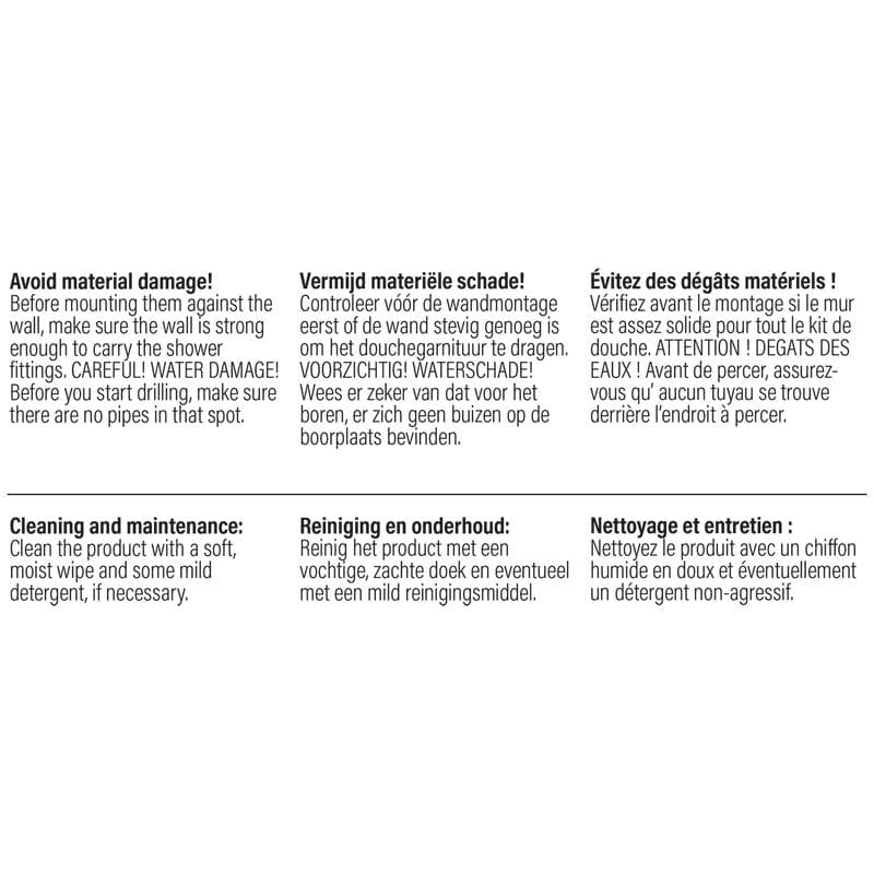 Colonne de douche à effet pluie