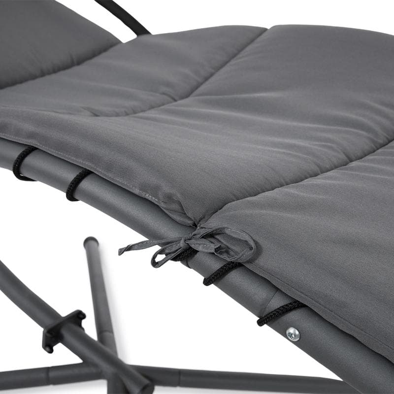 Zwevend ligbed - Donkergrijs