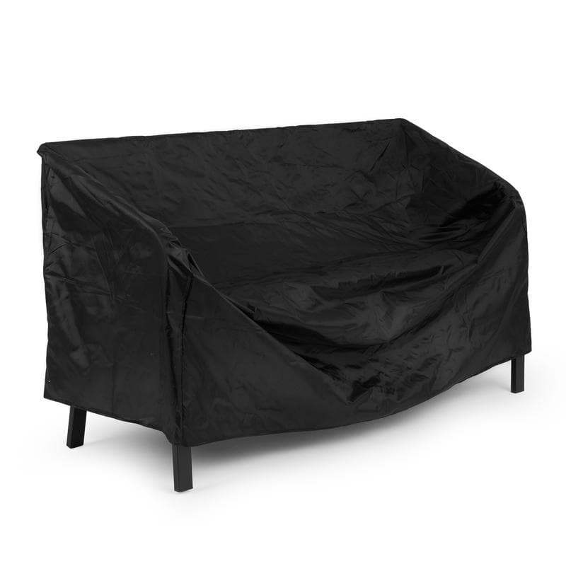 Banc de jardin en acier - anthracite