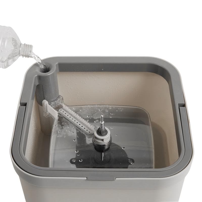 Dweilset met 4 moppen