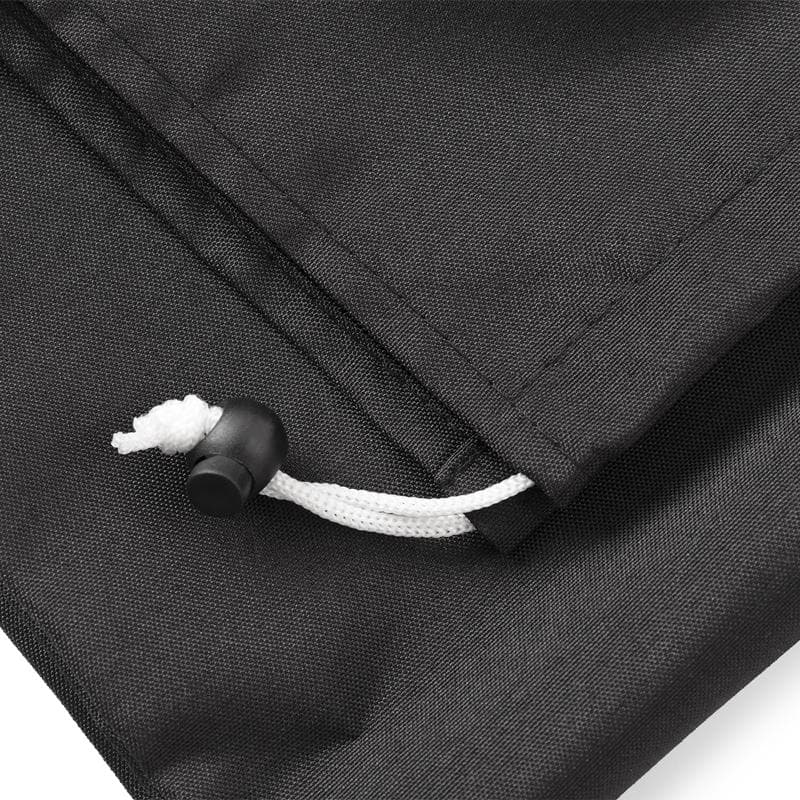 Zweefparasol in houtlook - Crème