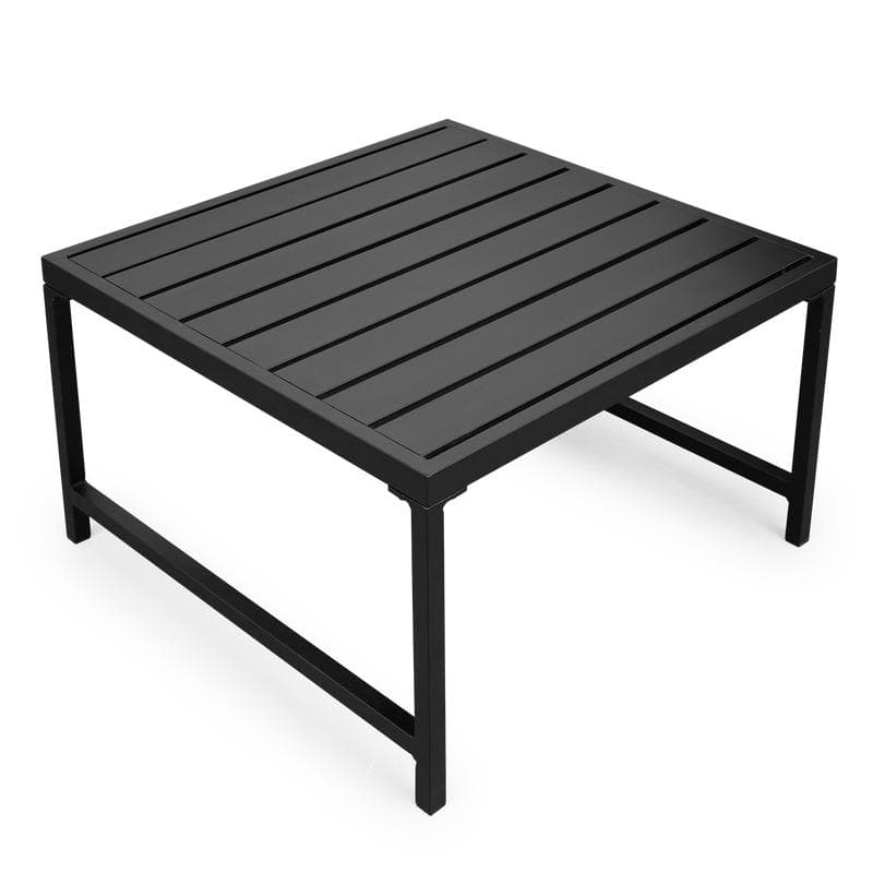 Aluminium loungeset - Zwart