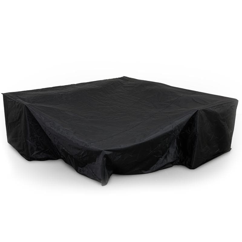 Aluminium loungeset - Zwart