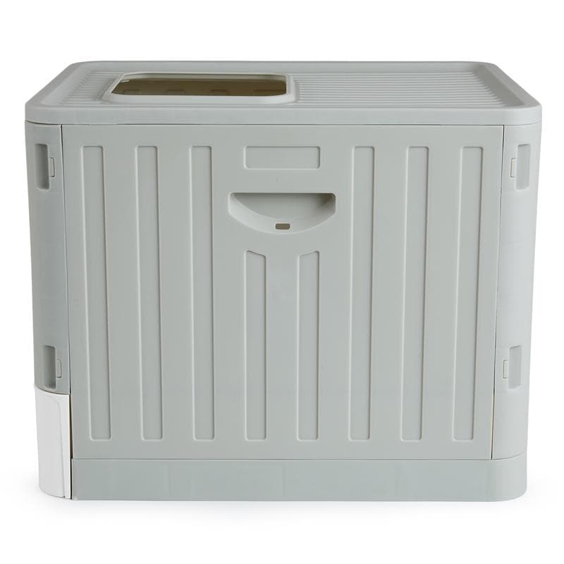 Maison de toilette pour chat avec bac à litière amovible