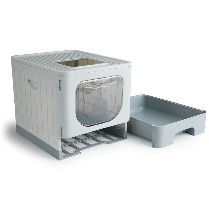 Maison de toilette pour chat pliable