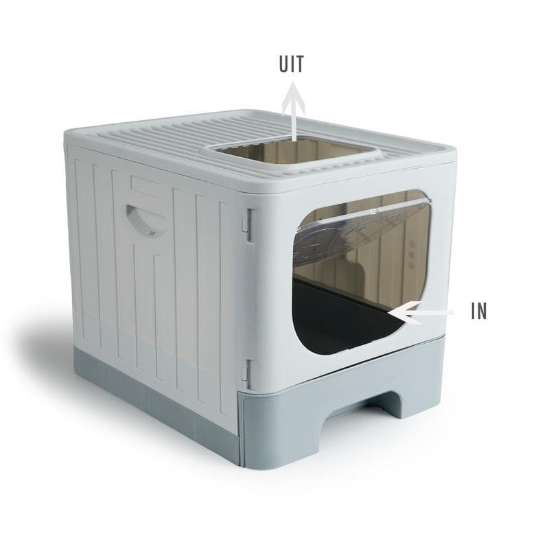 Maison de toilette pour chat pliable